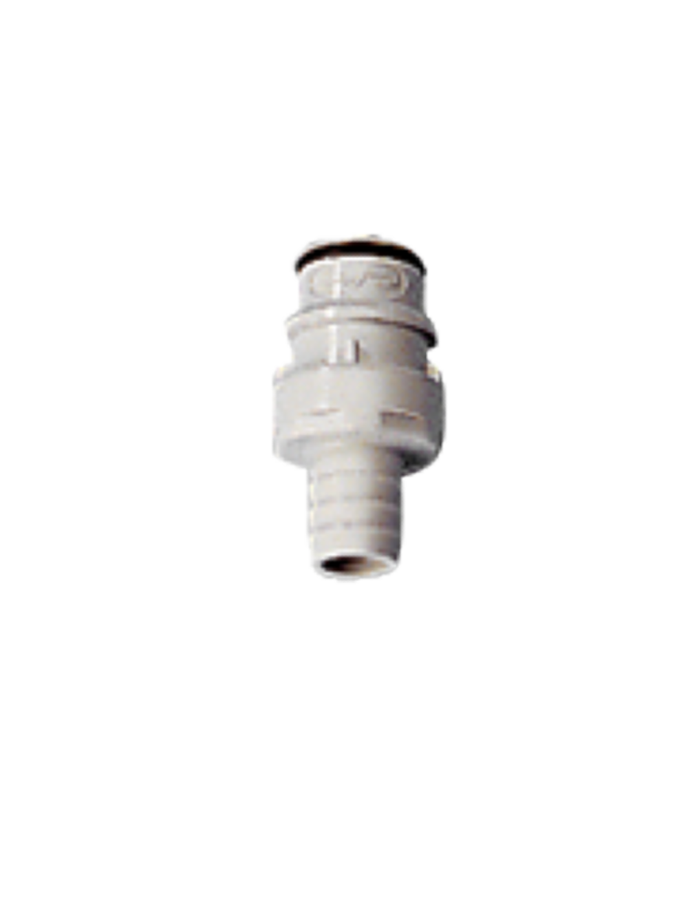 Schnellkupplung, 3/8", männlich, Absperrung, Schlaucholive 9,5 mm