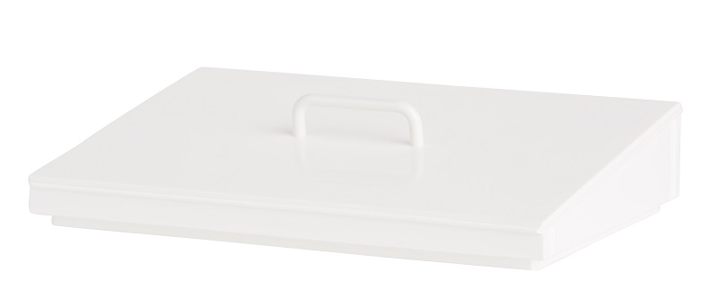 Schrägdeckel mit Griff, für Wasserbad Ecotherm