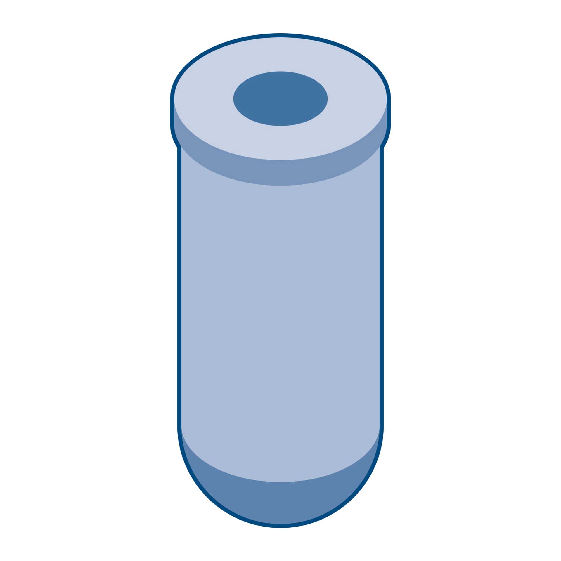 Gummieinsatz für 15 mL Glas im 80/85 mL Rotor, 2 Stück