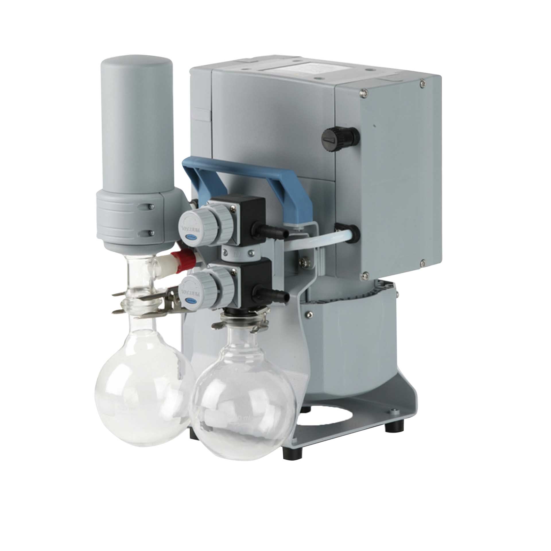 Chemie-Vakuumsystem MD 4C NT +AK SYNCHRO+EK, dreistufig