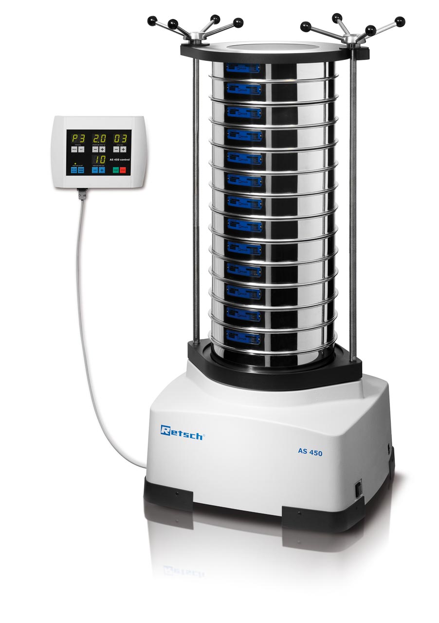 Analysen-Siebmaschine AS 450 control