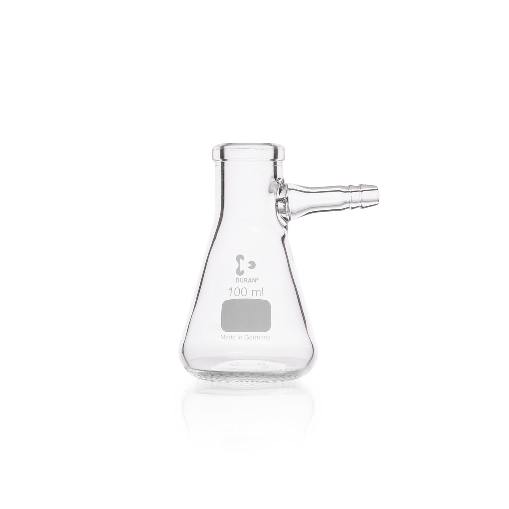 DURAN® Saugflaschen mit Olive, Erlenmeyerform