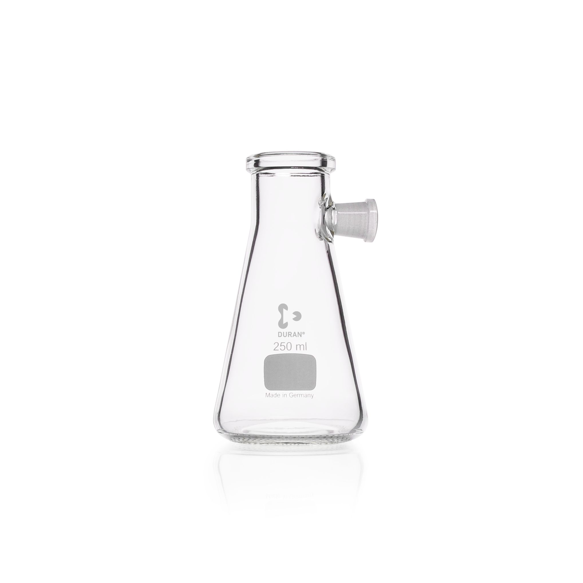 DURAN® Saugflaschen mit Seitentubus, Erlenmeyerform