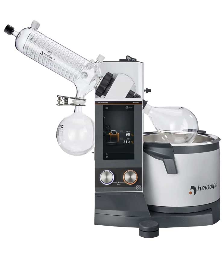 Rotationsverdampfer Hei-VAP Ultimate mit Handlift Modell