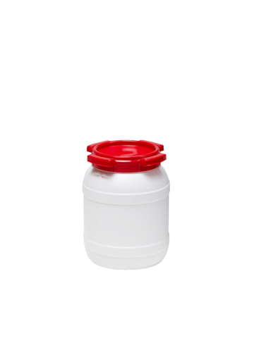 Weithalsfass, 6,4 L, HDPE, mit Schraubdeckel