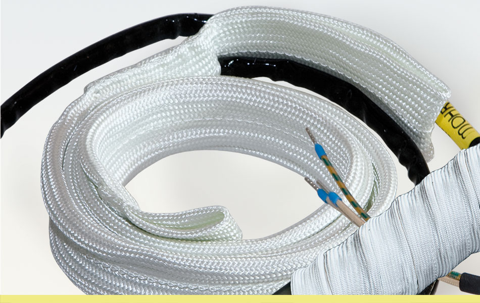 Glasseide-isoliertes Heizband HM-HT-BS30-010