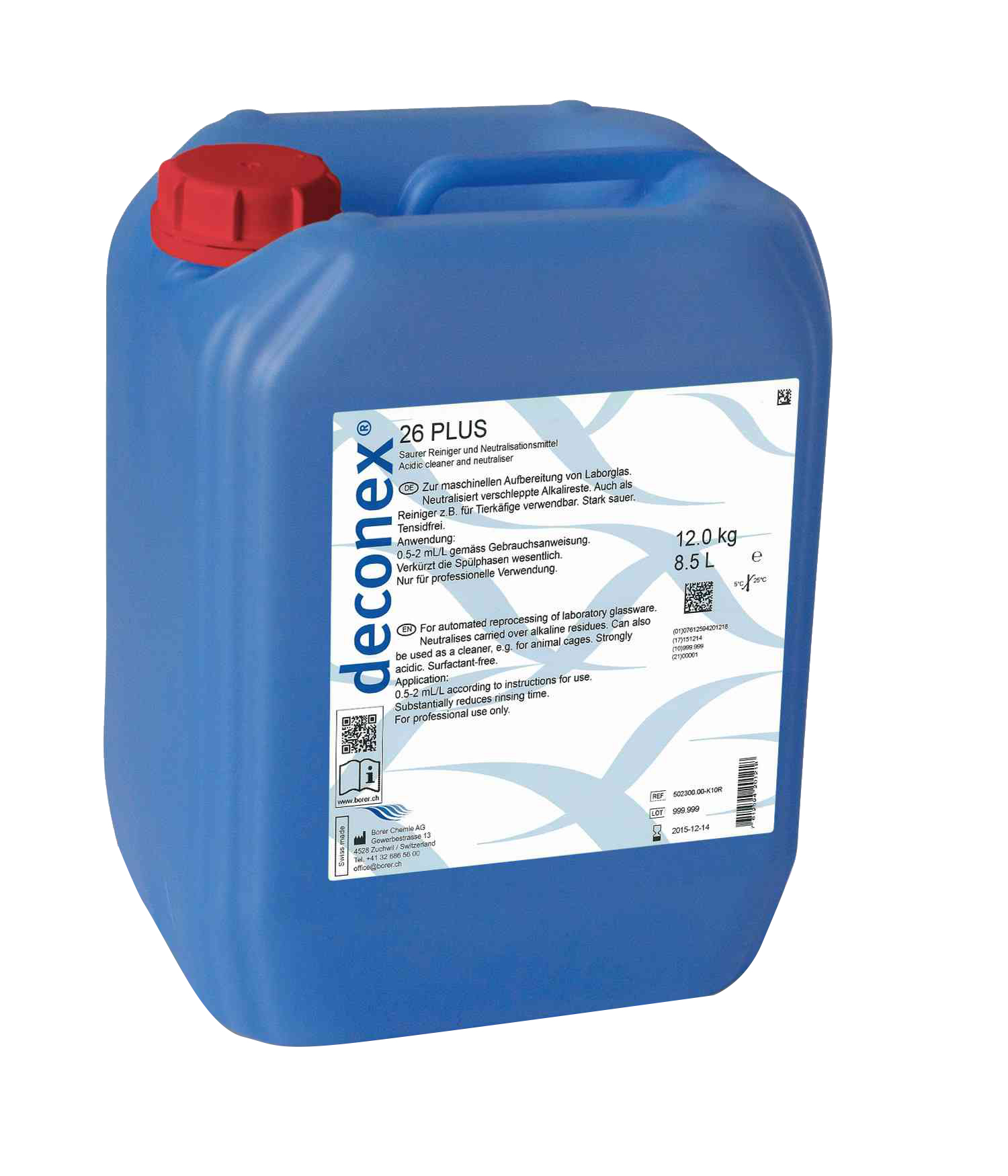 Reinigungskonzentrat deconex 26 PLUS 7 kg