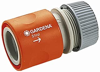 Schlauchkupplung mit STOP für Gummischlauch Größe 1/2"