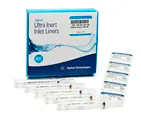 Liner, Ultra Inert-Deaktivierung, splitlos, einseitig konisch, Glaswolle, 5 St.