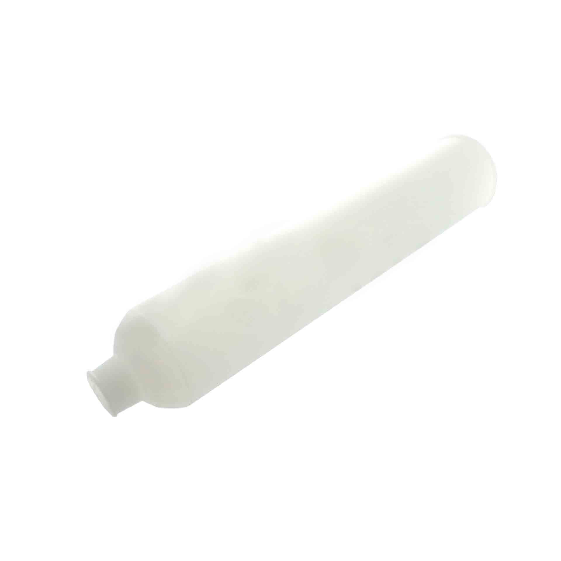 Kartusche 240 cc, weiß-transparentes PP mit Innengewinde, Ausgang R 1/4", 8.0oz