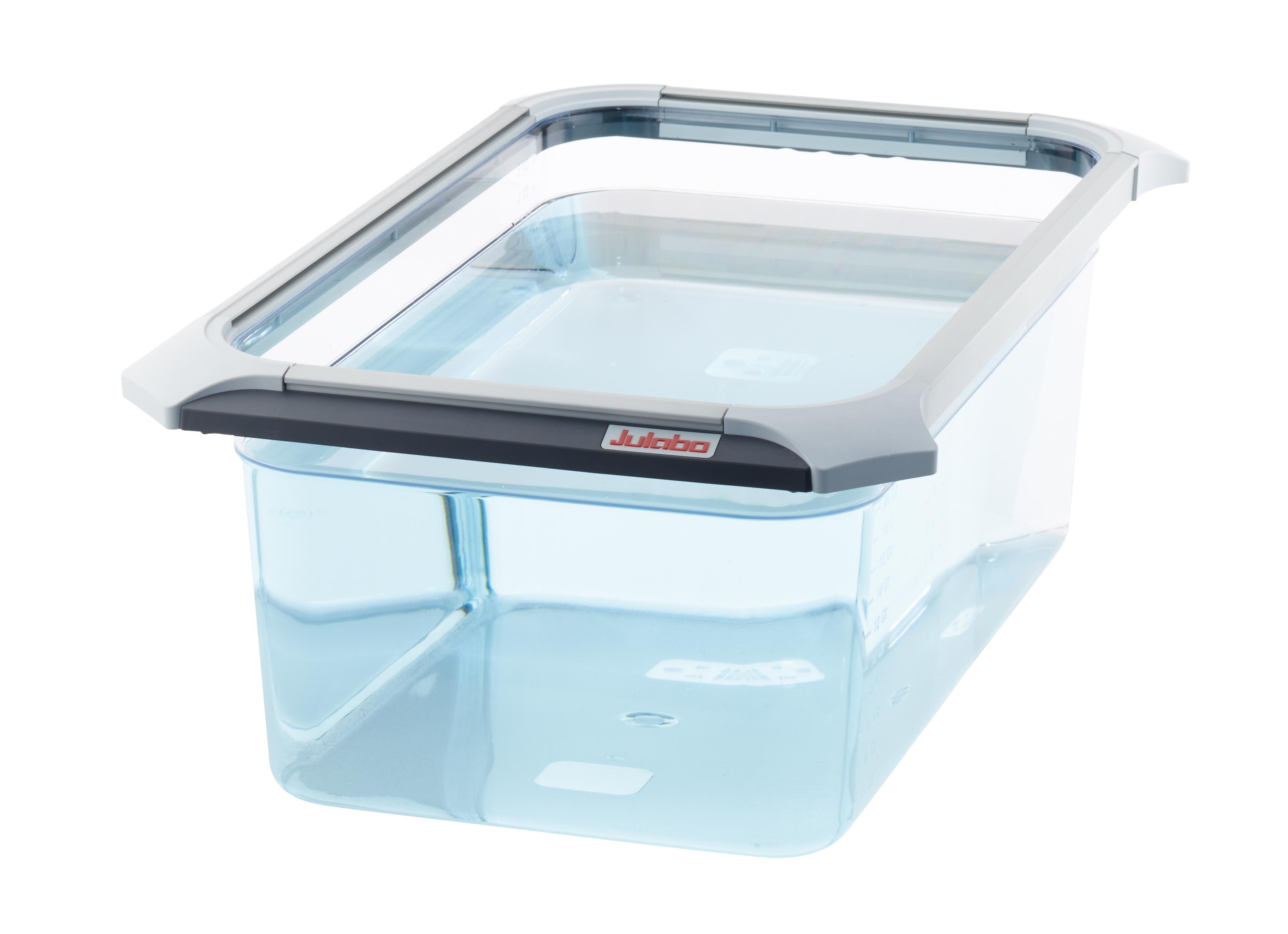Transparentes Badgefäß BT27, bis +100°C