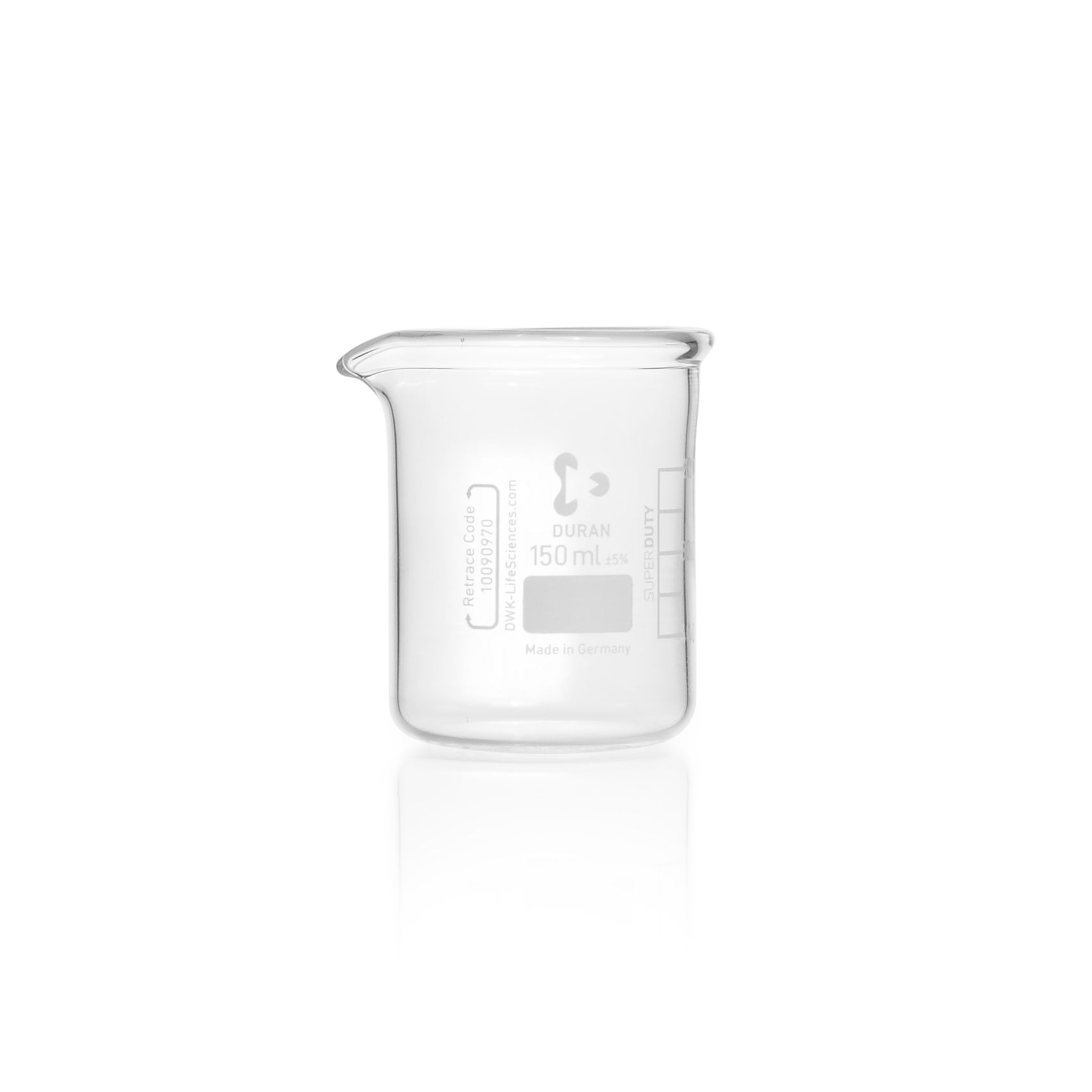 DURAN® Super Duty Becher, niedrige Form