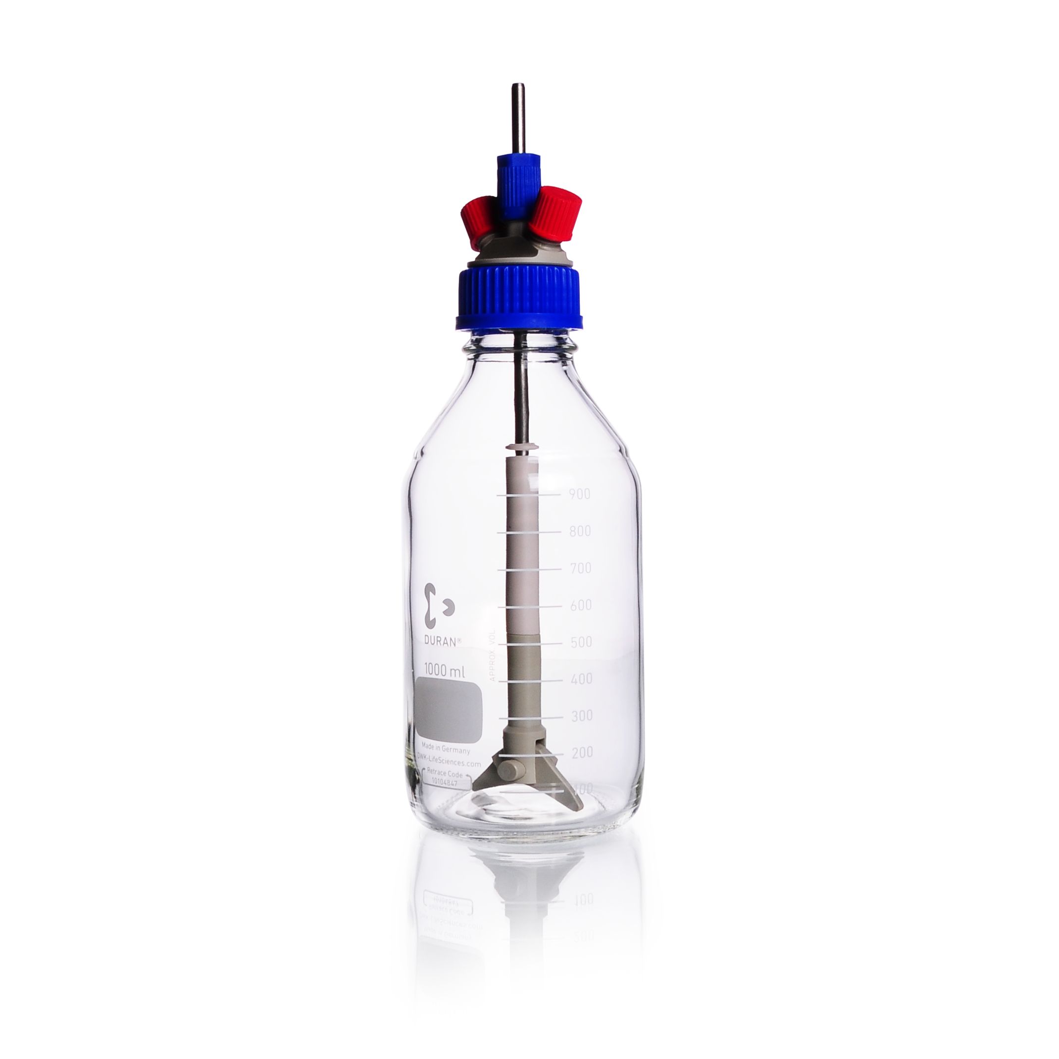 DURAN® Rührreaktor-Set, 1.000 mL DURAN® GL 45 Flasche