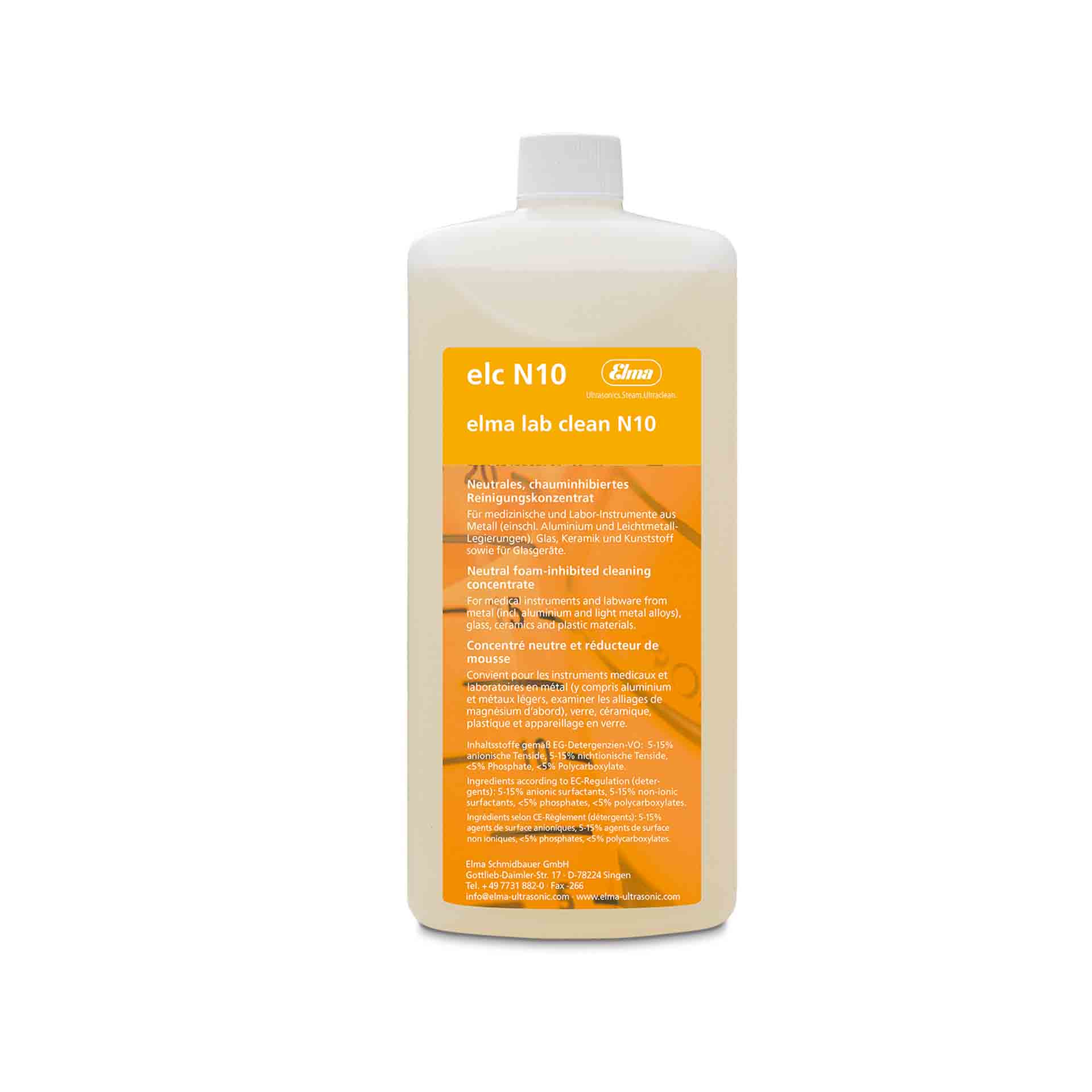 Reinigungskonzentrat elma lab clean N10