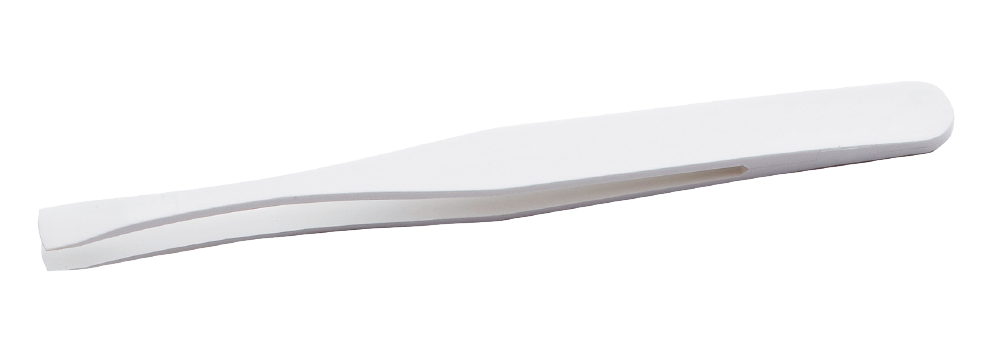 PBTP-Pinzette mit Fiberglas, 6 mm, gerade, ohne Zahnung