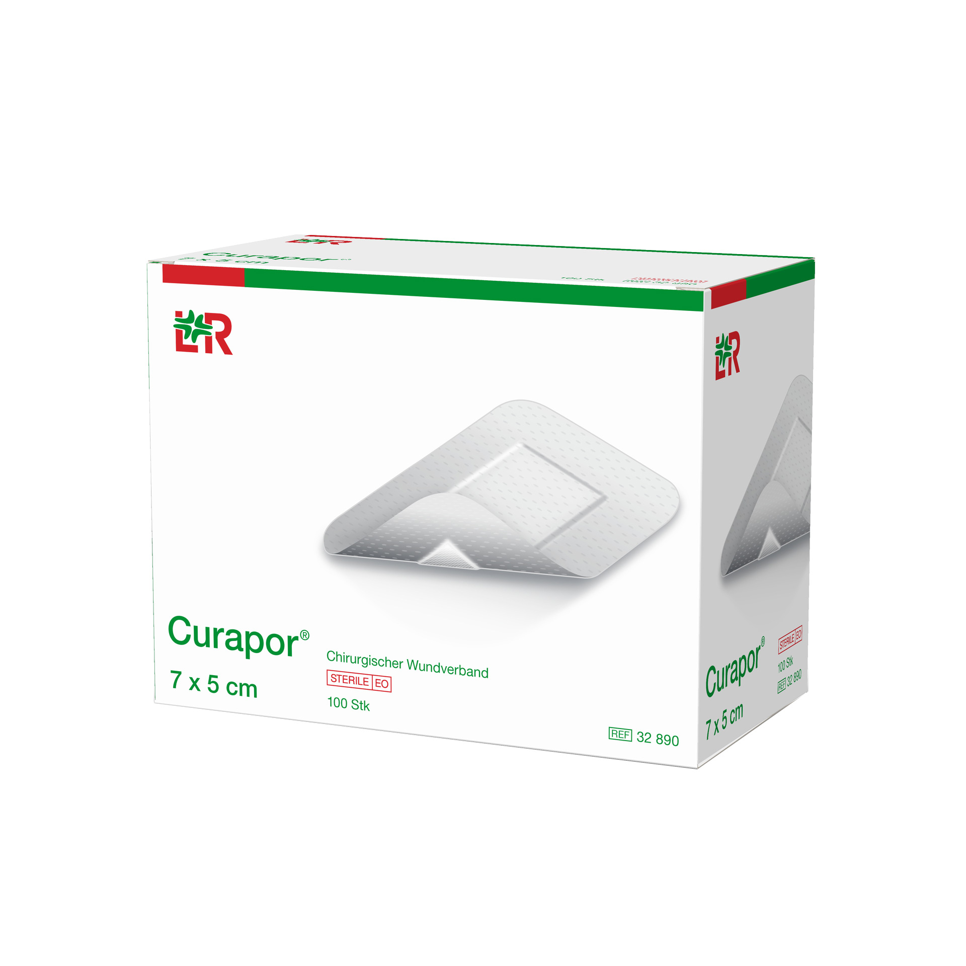 Curapor Wundverband, 5 x 7 cm