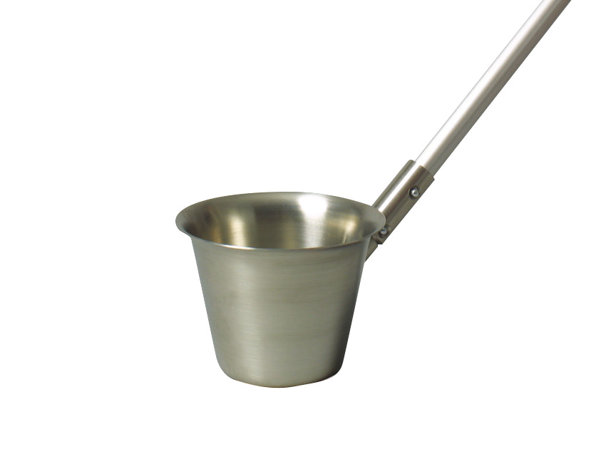 Schöpfbehälter für TeleSchöpfer, Becher aus Edelstahl 1000 ml