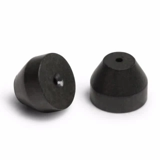 Ferrule, 0.4mm 15%/85% graphite/Vespel 10/pk (equivalent to J&W 500-2024 and 500-2124)