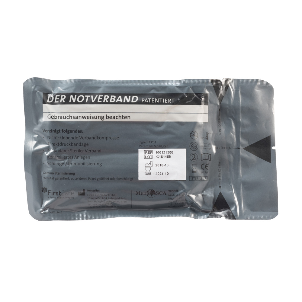 Emergency Bandage®, Militär grün