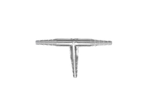 Schlauchverbinder, für 3 - 5 mm Schlauchinnendurchmesser, T-Form, TPX, 10 Stück