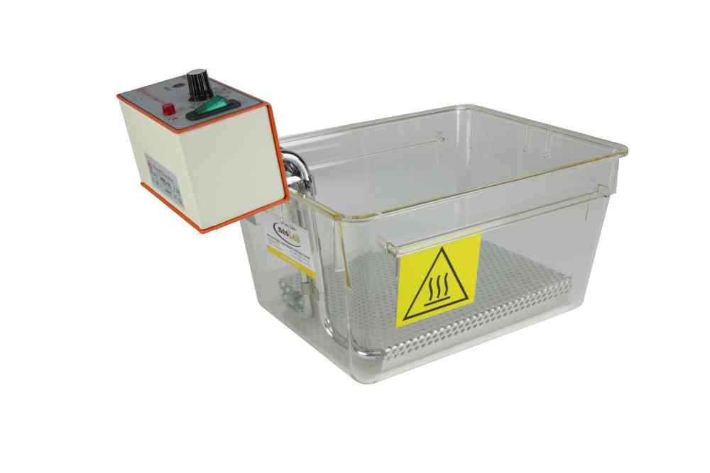 Wasserbad/PC-Wanne, thermostatisch geregelt