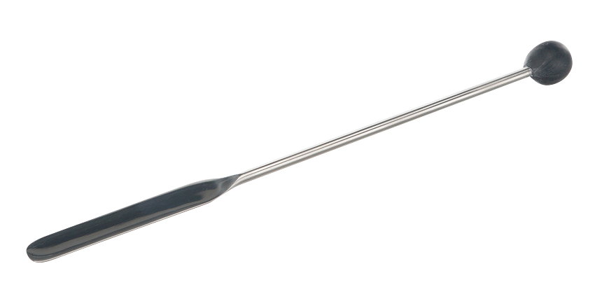 Knopfspatel aus 18/10 Stahl