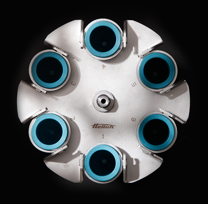 Ausschwingrotor, max. 6 x 50 ml