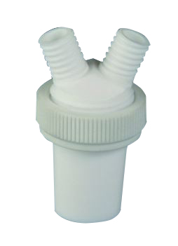 Schliffflaschen- Mehrfachverteiler f. 29/32, 2 x GL14