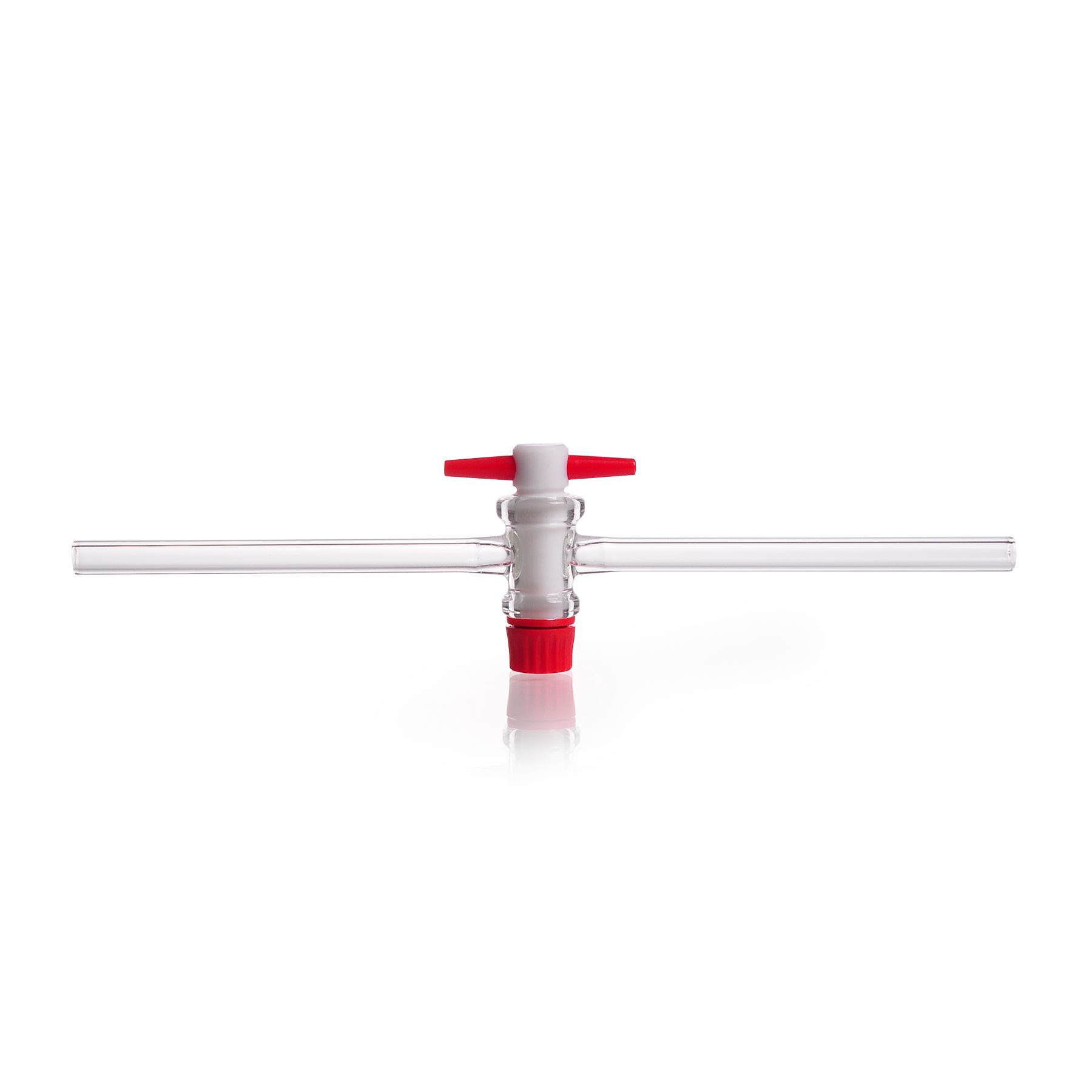 DURAN® Einweghahn, komplett mit PTFE-Küken