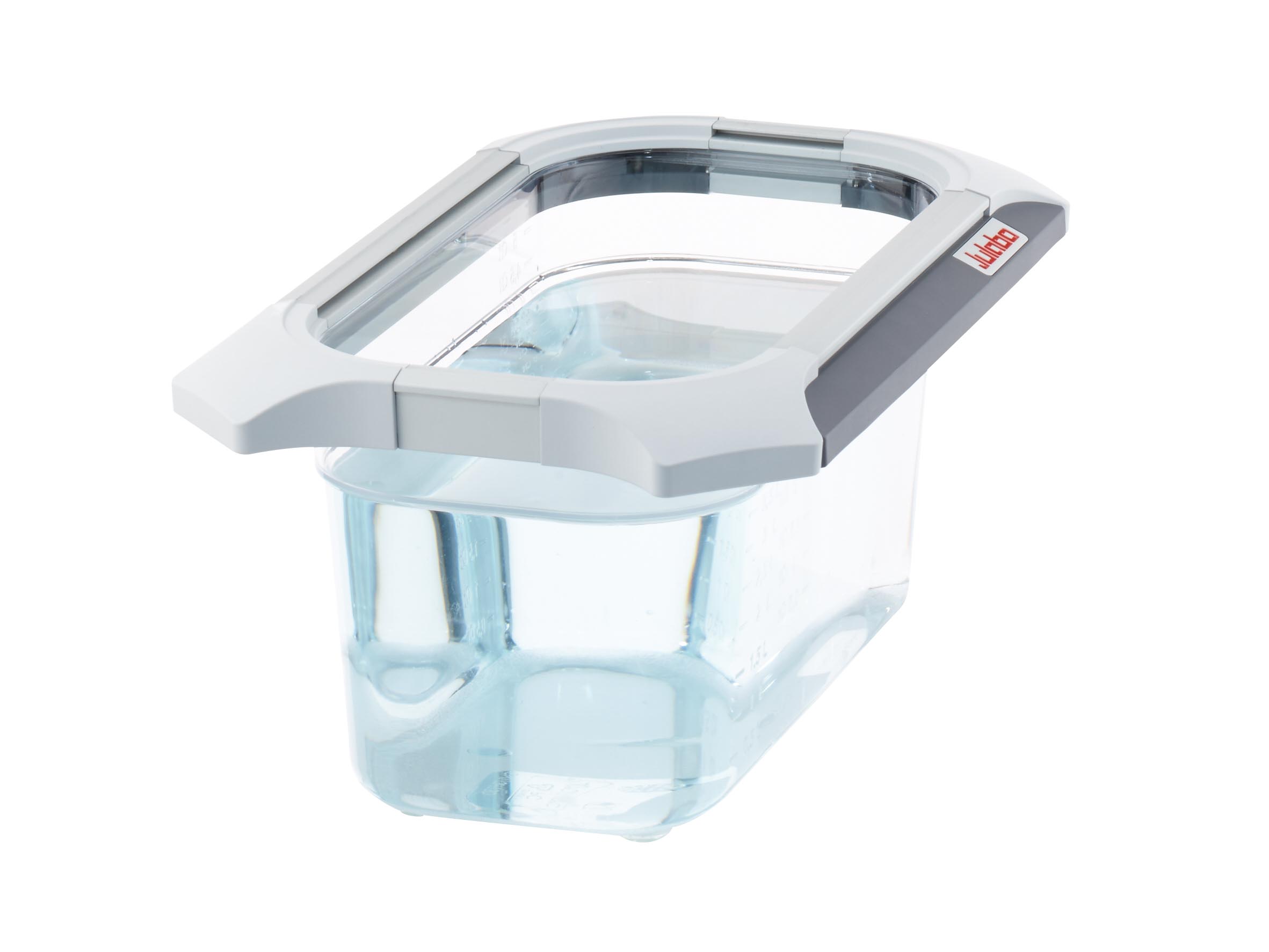 Transparentes Badgefäß BT5, bis +100°C