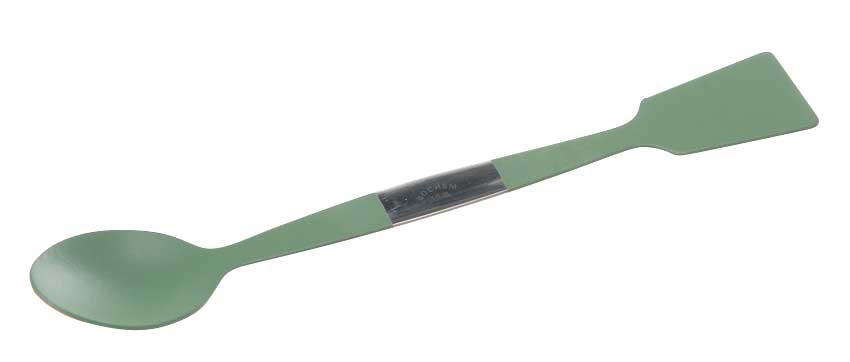 Chemikalienlöffel mit Löffel und Spatel, mit Teflon-Coating
