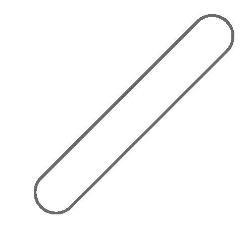IKAFLON 40 Magnetrührstäbchen, 40 x 8 mm, rund, 5 Stück