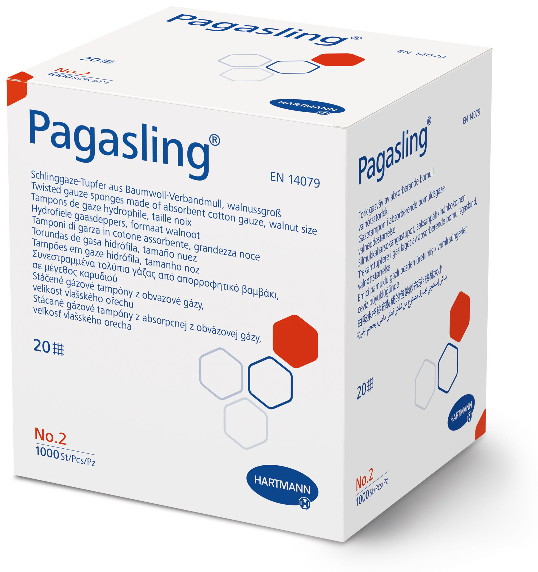Pagasling® Schlinggazetupfer, unsteril