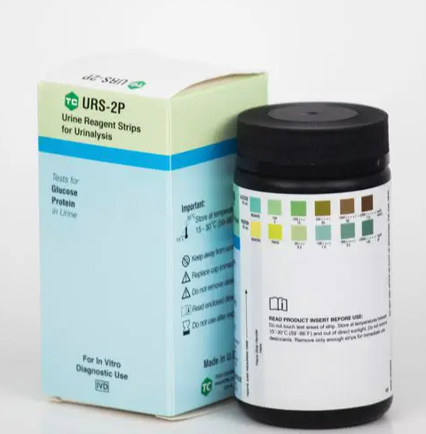 Urinteststreifen, Glucose, Protein, 100 Stück
