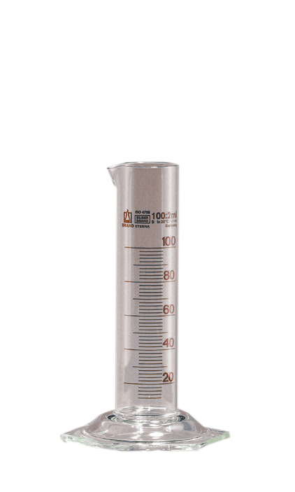 SILBERBRAND® ETERNA Messzylinder, niedere Form, Boro 3.3