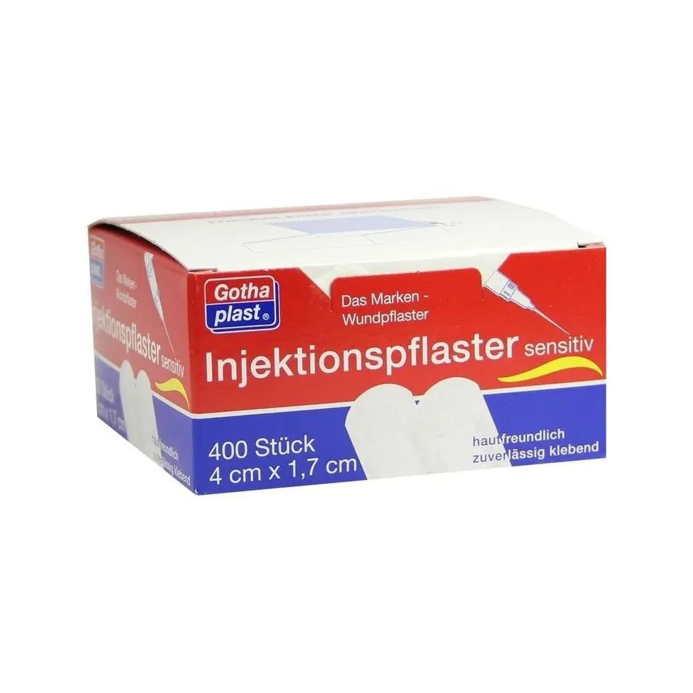 Gothaplast Injektionspflaster sensitiv, 4 x 1.7cm