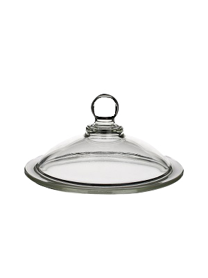 SIMAX® Exsikkatordeckel mit Glasknopf, Boro 3.3