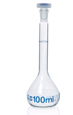 Erlenmeyerkolben, 100 mL, NS 34/35, PP, mit Schraubkappe