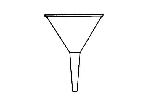 Glastrichter, Durchmesser 55 mm, KSG