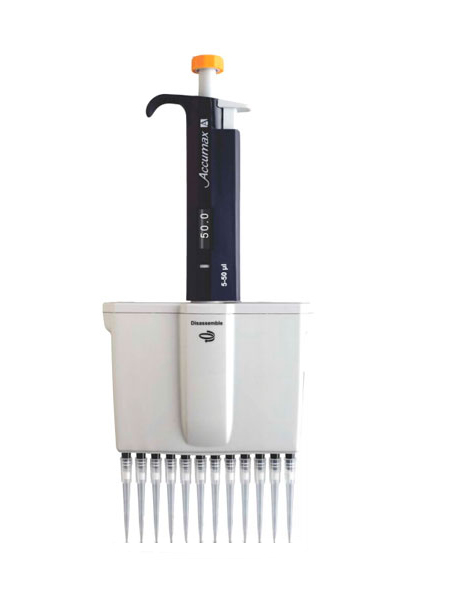 Mikroliter-Pipette, 12-Kanal