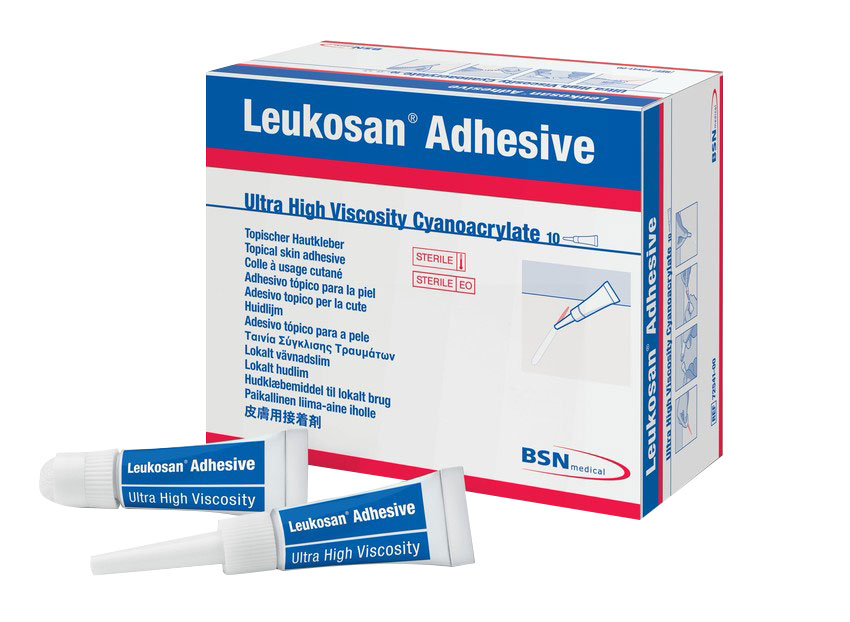 Leukosan® Adhesive, Tube mit zwei Applikatoren