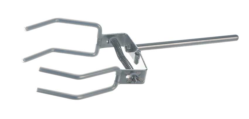 Stativklemme 4-Finger, 18/10 Stahl, Spannweite 50-150mm