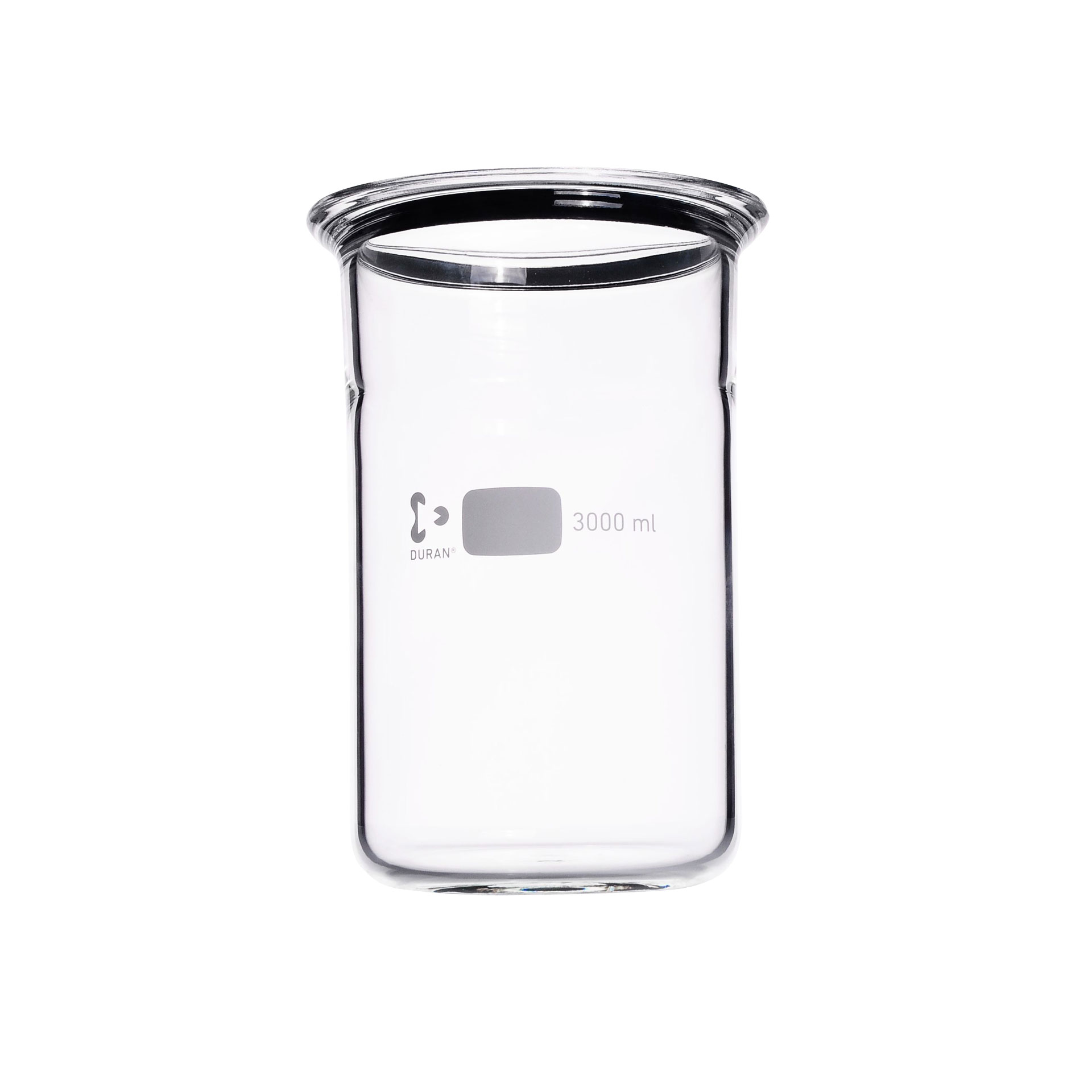 DURAN® Planflansch-Becher mit Nut