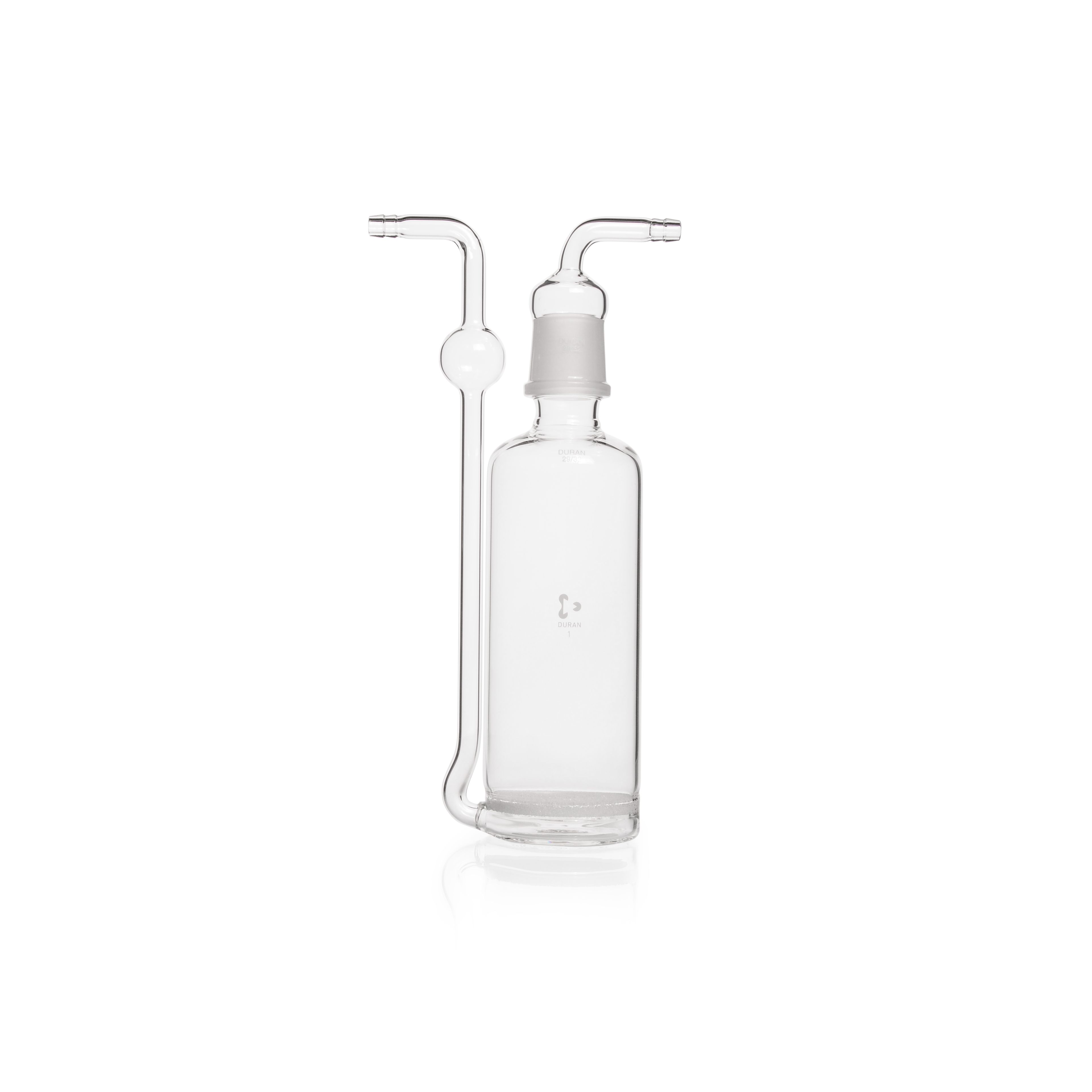DURAN® Gaswaschflasche mit eingeschmolzener Filterplatte, 350 mL, NS 29/32