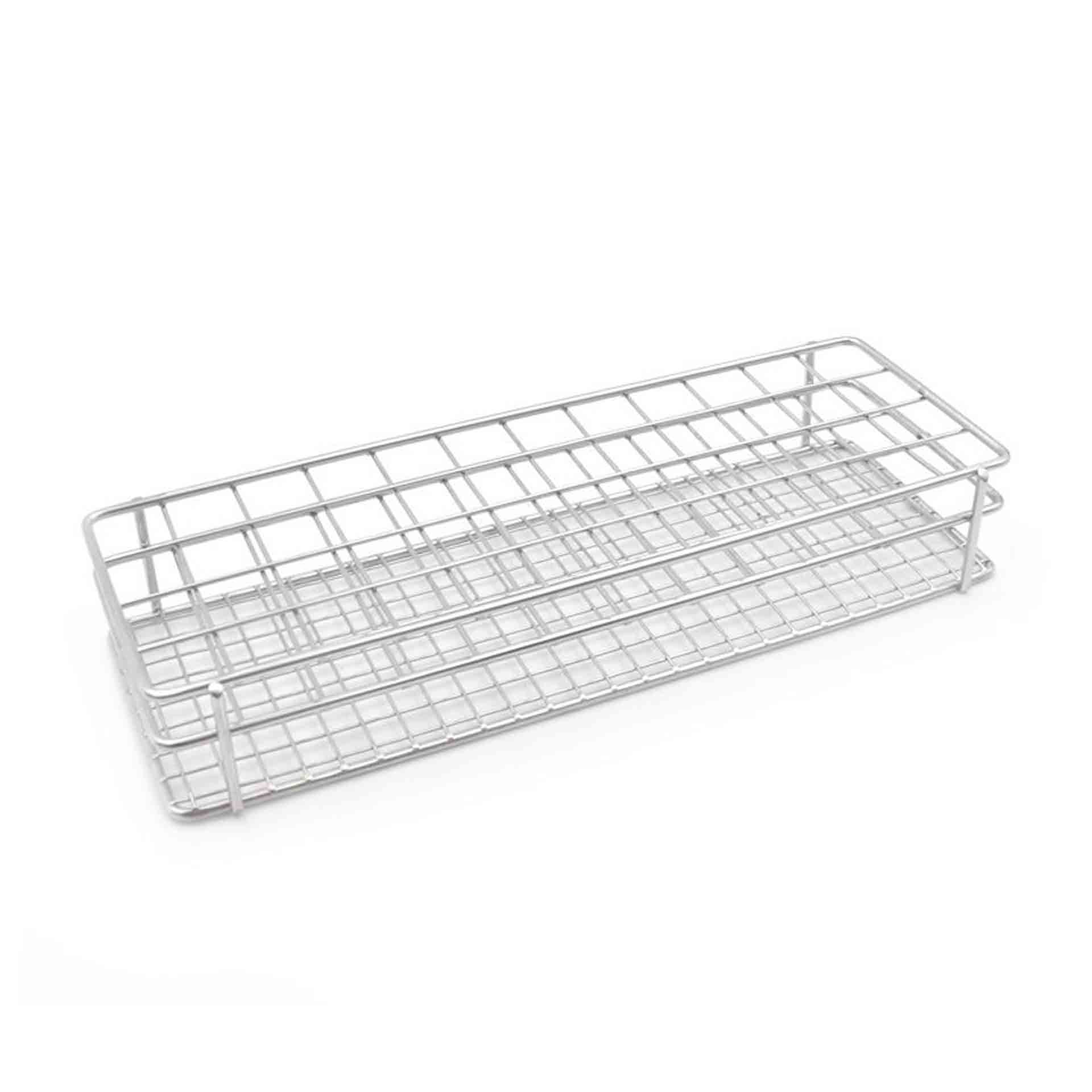 Reagenzglasgestelle aus Edelstahl-Draht