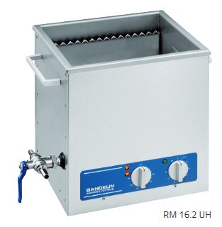 SONOREX TECHNIK RM 16.2 UH Ultraschall-Reinigungsgerät, Badvolumen 13 L, mit Heizung