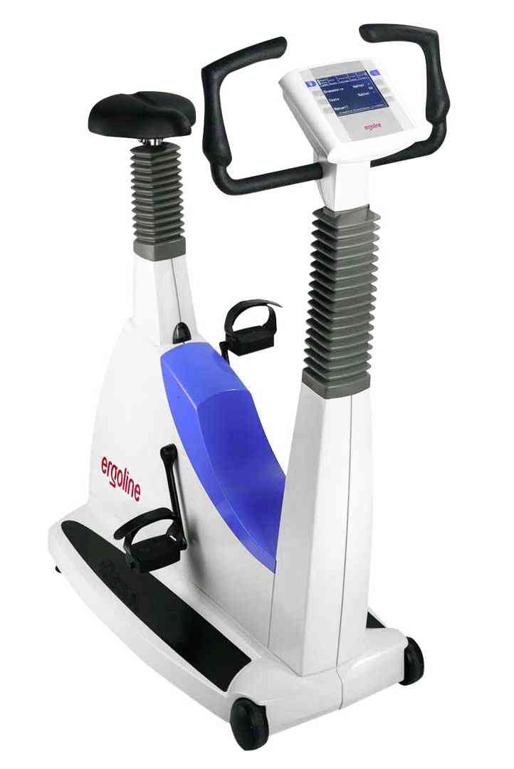 Sitzergometer ergoselect 200P mit stufenloser elektr. Sattelhöhenverstellung