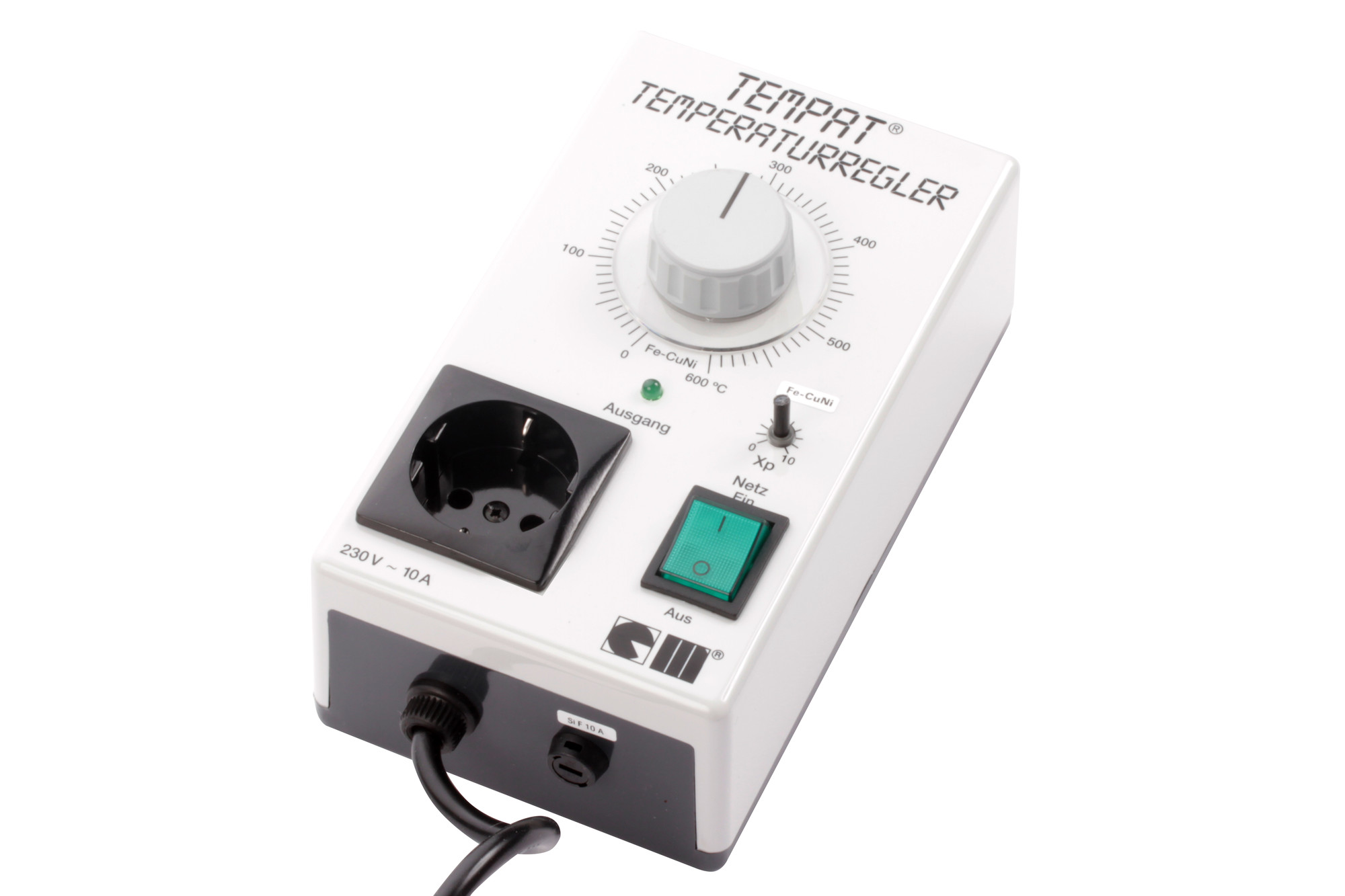 TEMPAT® Temperaturregelgerät FE-CuNi, 0-600°C