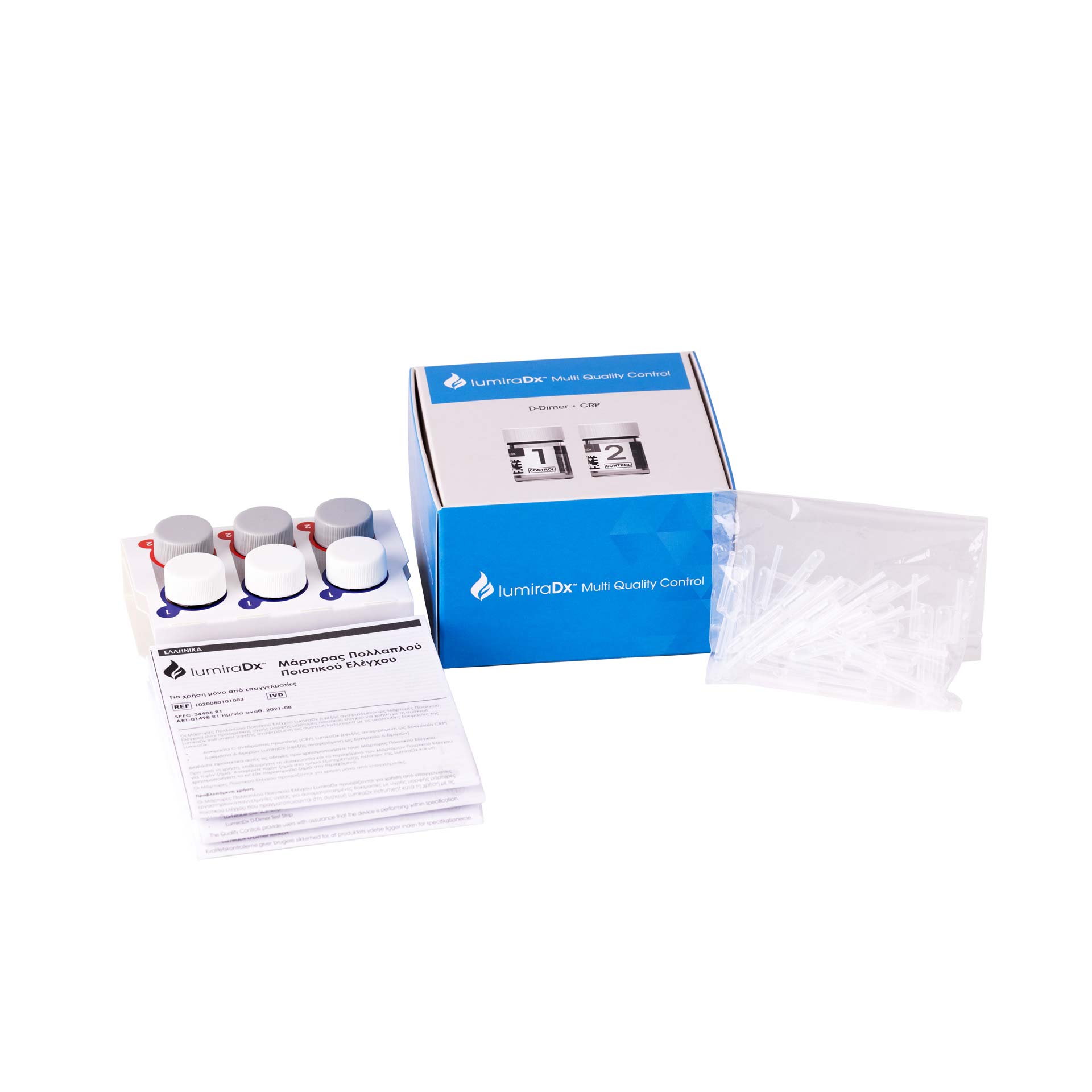 LumiraDx Multi Qualitätskontrollen CRP/ D-Dimer