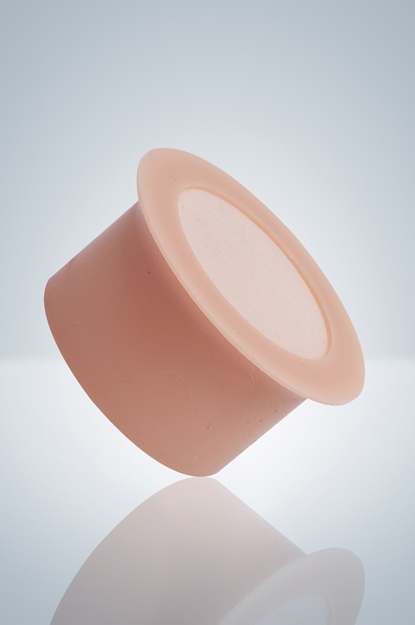 Silikonstopfen, rosa, steril, 10 Stück